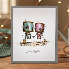 Cosmic Shimmer Cling Stamp - Andy Skinner / Bot-ology Better Together